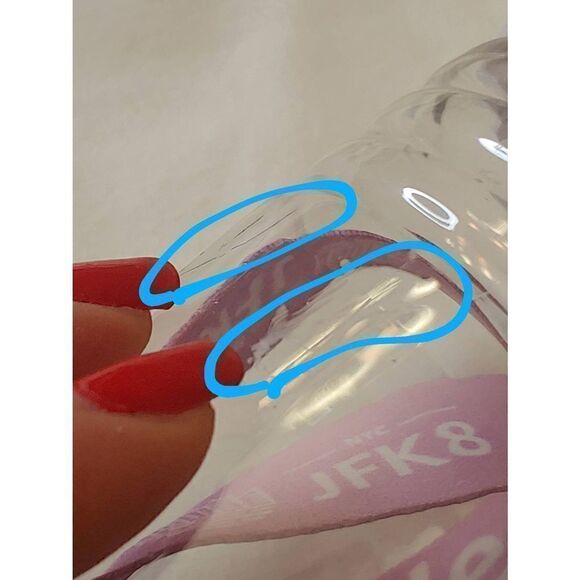 Amazon JFK8 4 Years Lavender Lanyard & Clear Water Bottle - Picture 7 of 8